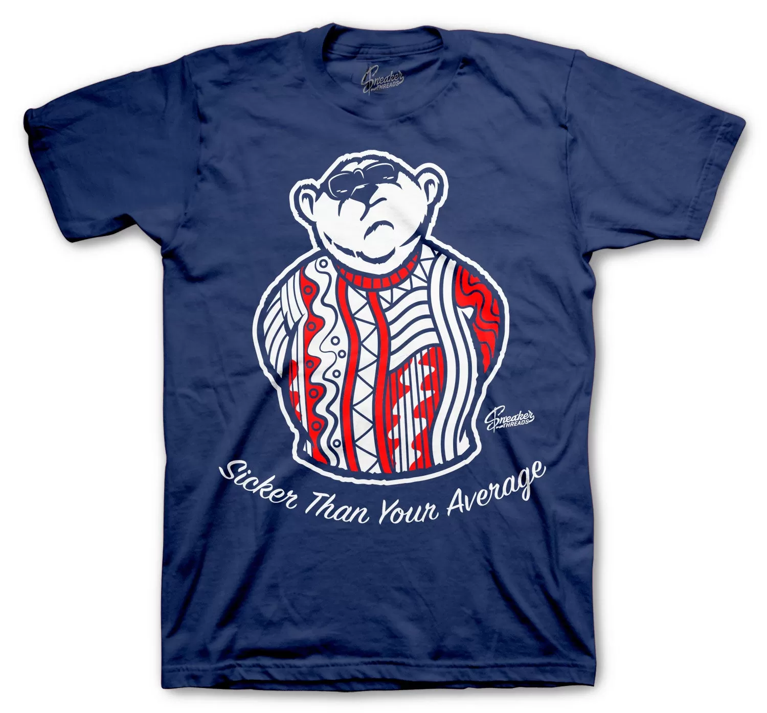 Retro 7 PSG Shirt - BIG Bear - Navy