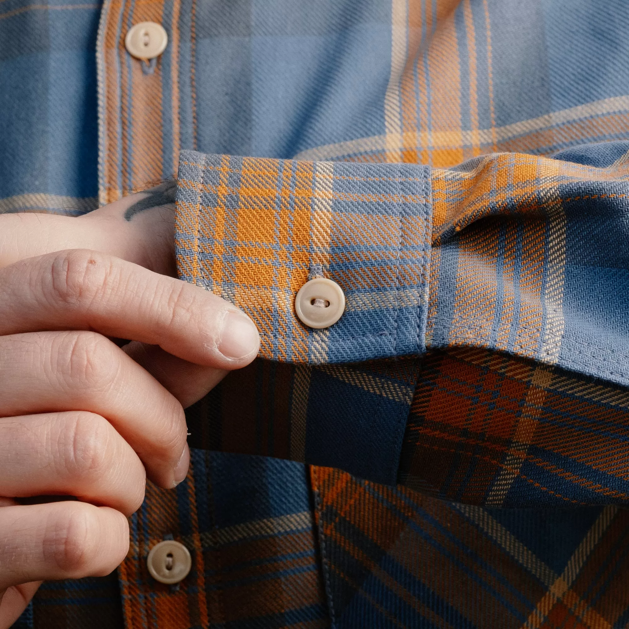 Rogue Territory Field Shirt Sunrise Plaid