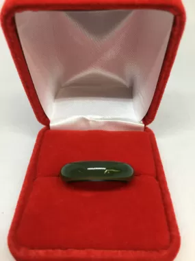 Stunning Natural Green Jade Ring