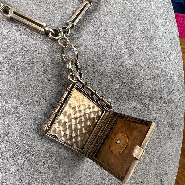 Victorian Fob Locket & Chain