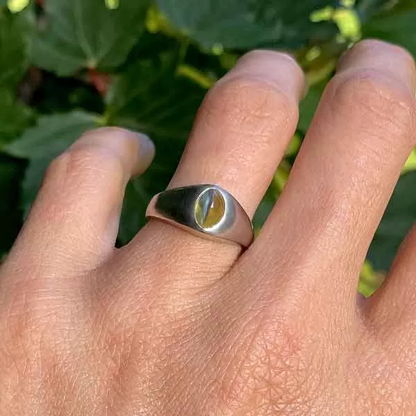 Vintage Cat's Eye Chrysoberyl Ring