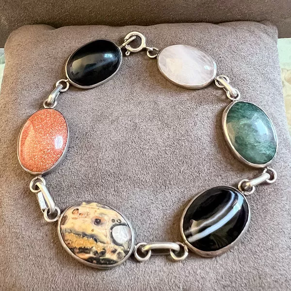 Vintage Hardstone Bracelet