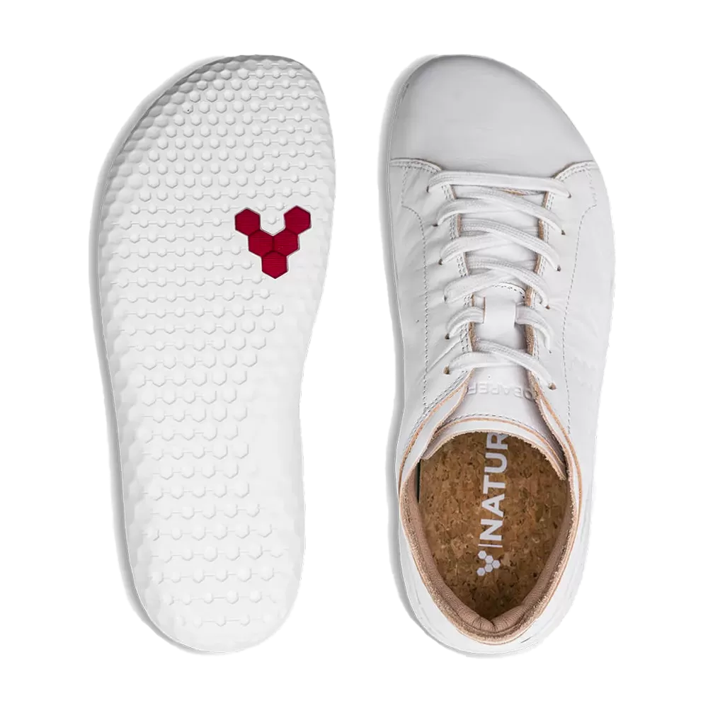 Vivobarefoot Geo Court III Womens Bright White