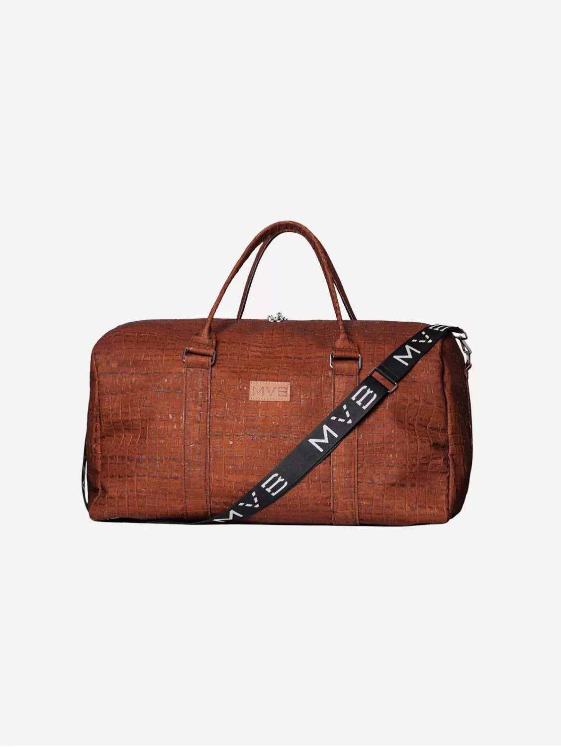 Xcape Vegan Leather Duffle Bag | Croco